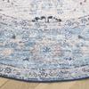 SAFAVIEH Washable Rug Arizona Collection - 5' x 8', Blue & Beige, Slip Resistant & Easy to Clean, Ideal for Living Room, Bedroom, Home Office, Dining Space (ARZ908M) view 4