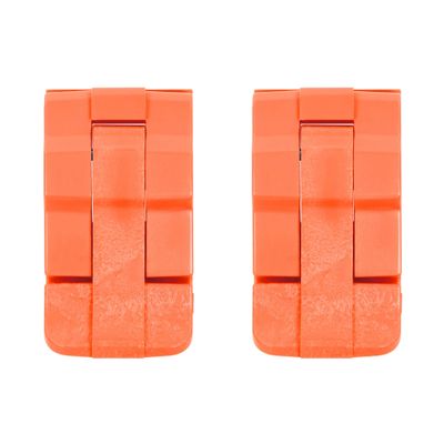 Pelican Replacement Double Throw Latches, Medium, Orange (Set of 2)