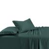 Royal Tradition Viscose from Bamboo-Cotton Blend Sheet Set (Queen Size, Teal-Solid) Durable, Breathable Deep Pocket Bed Sheets view 1