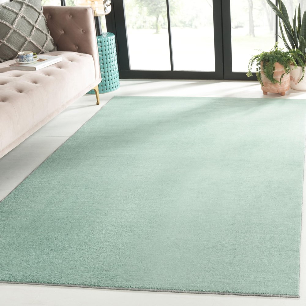 SAFAVIEH Washable Rug Loft Collection - 2'3" x 4', Sage, Slip Resistant & Easy Cleaning, Ideal for Accent Space, Kitchen, Foyer, Bedside, Bathroom, Nursery, Kids Room (LFT315W)