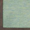 HomeRoots 522288 12 ft. Blue Power Loom Runner Area Rug view 1