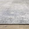 HomeRoots 509503 8 x 10 ft. Beige Blue Gray Green Brown & Purple Abstract Power Loom Stain Resistant Rectangle Area Rug view 4