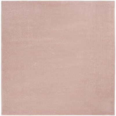 HomeRoots 479555 5 x 7 ft. Pink Non Skid Indoor & Outdoor Rectangle Area Rug