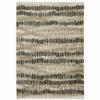 HomeRoots 510283 8 x 11 ft. Abstract Power Loom Stain Resistant Area Rug with Fringe Multi Color view 1