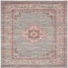 HomeRoots 527722 10 x 14 ft. Blue Moroccan Power Loom Distressed Rectangle Area Rug view 1