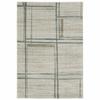 HomeRoots 508148 10 x 13 ft. Gray Teal Beige & Tan Geometric Power Loom Stain Resistant Rectangle Area Rug view 1