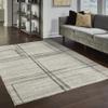 HomeRoots 508148 10 x 13 ft. Gray Teal Beige & Tan Geometric Power Loom Stain Resistant Rectangle Area Rug view 2