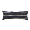 HomeRoots 517269 14 x 14 x 36 in. Blue Solid Color Zippered 100 Percent Cotton Throw Pillow - Set of 2 view 1