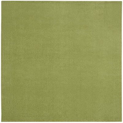 HomeRoots 479492 5 x 7 ft. Green Non Skid Indoor & Outdoor Rectangle Area Rug