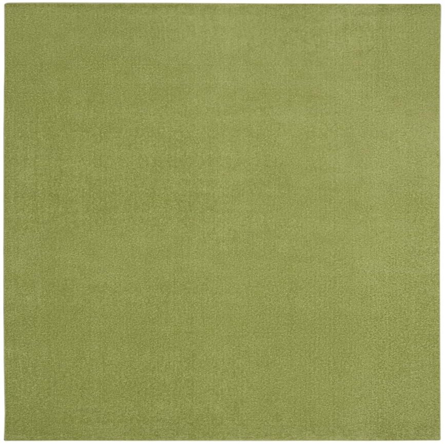 HomeRoots 479492 5 x 7 ft. Green Non Skid Indoor & Outdoor Rectangle Area Rug