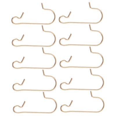 Ciieeo Metal Hangers for Christmas Trees Xmas Supplies Ornament Hangers Kit 100pcs