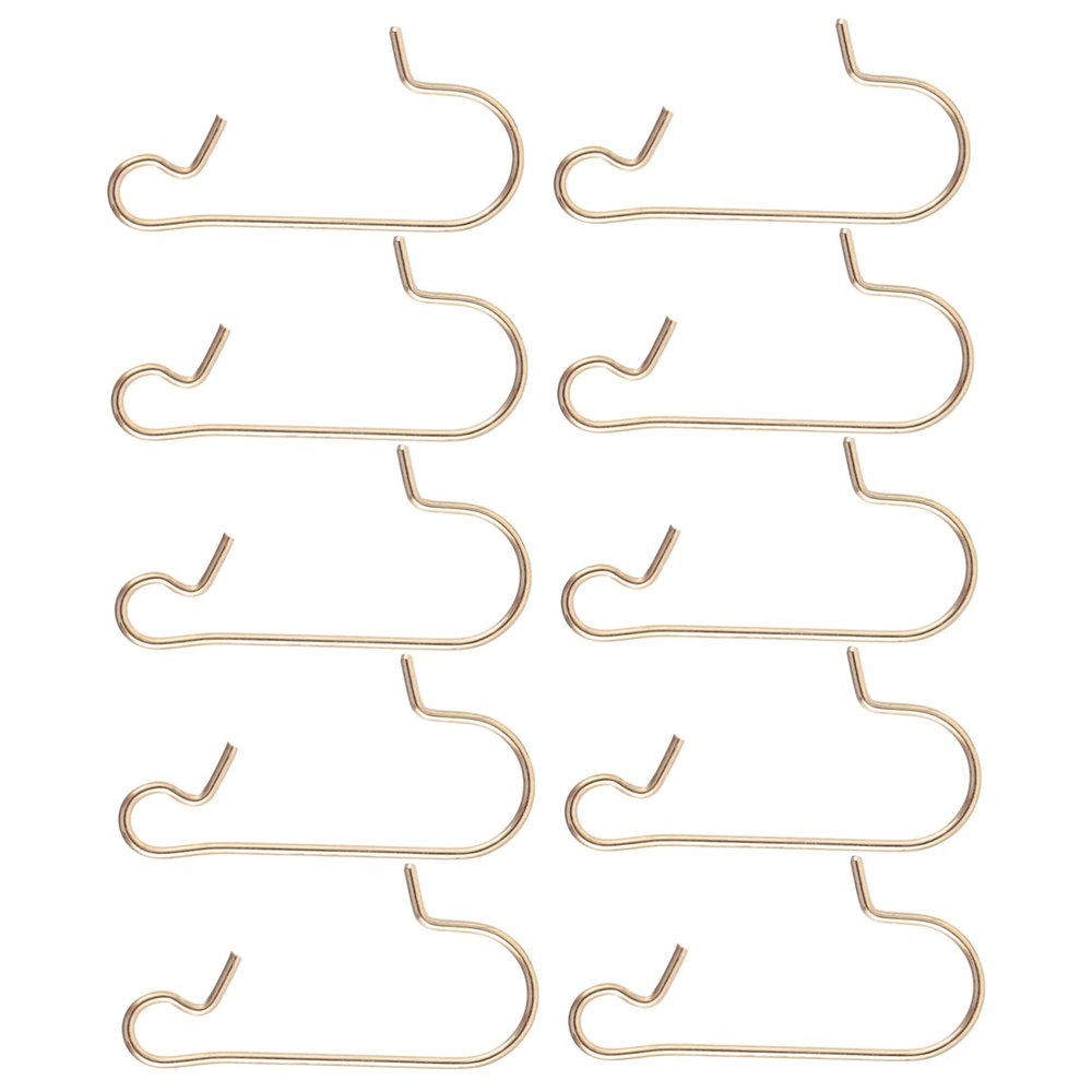 Ciieeo Metal Hangers for Christmas Trees Xmas Supplies Ornament Hangers Kit 100pcs