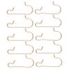 Ciieeo Metal Hangers for Christmas Trees Xmas Supplies Ornament Hangers Kit 100pcs view 1