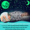 Glow in the Dark Stars and Planets, 534 Pcs Solar System Wall Decal (Green) view 2