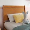 AFI Casanova Twin Sized Solid Hardwood Panel Headboard in Light Toffee view 1