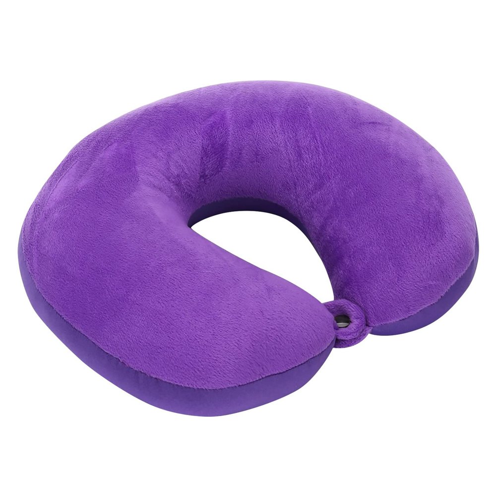 Travel Pillow for Kids Memory Foam Neck Pillow for Traveling Airplane Neck Pillow with Attachable Snap Strap Outdoor Pillows for Planes,self-Driving Cars & Office Chair Plane Travel Essentials