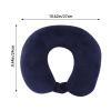 Travel Pillow for Kids Memory Foam Neck Pillow for Traveling Airplane Neck Pillow with Attachable Snap Strap Outdoor Pillows for Planes,self-Driving Cars & Office Chair Plane Travel Essentials view 2