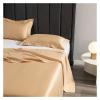 QuKan Bed, 3Pcs 1000TC Egyptian Cotton bedlinen 245x275m White,Pink,Gray,Blue Bed Bedsheet Pillowcase, MM-102 view 3