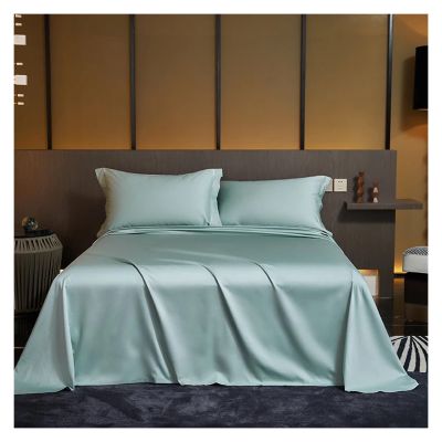 MUORREY Bedding 3Pcs 1000TC Cotton bedlinen 180x230cm .245x250cm,245x275m White,Pink,Gray,Blue Bed Bedsheet Pillowcase (Color : B, Size : 160x245cm 3pcs)
