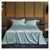 MUORREY Bedding 3Pcs 1000TC Cotton bedlinen 180x230cm .245x250cm,245x275m White,Pink,Gray,Blue Bed Bedsheet Pillowcase (Color : B, Size : 160x245cm 3pcs) view 1