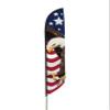 12ft Swooper Compatible with Chevrolet Outdoor Dealership Flag, Pack 2 view 4