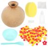Cabilock DIY Mosaic Flower Vase Craft Kit for Boy Girl Families Handmade Decorative Pot for Home Decor Safe Materials for Festivals Creative Activities view 1
