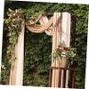 MUSISALY Decorative Hanging Artificial Plants for Wedding Decor and Home Decoration Faux Caudatus Flower Arrangement for Indoor and Outdoor Events Deep view 4