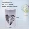 3 Inches Small Urns for Human Ashes Set of 8 Mini Urns for Sharing Small Keepsake Urns Memorial Ashes Holder-Wing view 4