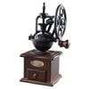Zerodeko Vintage Manual Coffee Burr Compact Hand Crank Bean Mill for Home Travel and Office Use Stylish Coffee Bean Grinding view 1