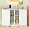 XD Designs Full Size Mobile Murphy Cabinets Bed with USB Ports, Traditional Solid Wood Murphy Bed Floor Storage Bed for Guest Room Home Office, No Box Spring Required (White-M5) (White-MF) view 4