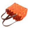MAGICLULU Elegant Wicker Basket Handle Dried Flower Storage Wooden Basket for Home Decor view 1