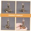balacoo Brass Ornament Guanyin Statue Delicate Vintage Table Decor for Home Office view 4