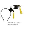 Alipis 1set Graduation Hat Headband Creative Doctoral Cap Hair Clip Headwear for Graduation Decorations Suitable for Adults Boys and Girls for Parties Photo Props view 3