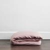 Bed Threads - Linen Duvet Cover - 100% French Flax Linen - 170 GSM - Luxury Duvet Cover - Eco-Friendly - Breathable, Durable & Soft - With Button Closures - Machine Washable - King/Cali King -Lavender view 2