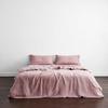 Bed Threads - Linen Duvet Cover - 100% French Flax Linen - 170 GSM - Luxury Duvet Cover - Eco-Friendly - Breathable, Durable & Soft - With Button Closures - Machine Washable - King/Cali King -Lavender view 3