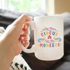 Bevvee Not My Circus Not My Monkeys Coffee Mug - Fun Retirement Gift For Coworkers - Large 15oz White Ceramic Mug view 3