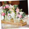MAGICLULU Golden Woven Basket Large Wicker Storage Basket with Handle for Wedding Decor view 4