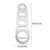 2PCS Stainless Steel Spaghetti Measure Tool Noodle Measuring Tool 4 Holes Pasta Ruler Pasta Measurer Spaghetti Measuring Ruler for Home Kitchen Restaurant view 2