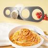 2PCS Stainless Steel Spaghetti Measure Tool Noodle Measuring Tool 4 Holes Pasta Ruler Pasta Measurer Spaghetti Measuring Ruler for Home Kitchen Restaurant view 4