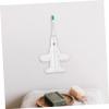 Ciieeo 3pcs Wall Hanging Electric Toothbrush Holders Storage Rack Boys and Girls Bathroom Supplies Random Color view 2