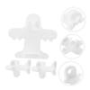 Ciieeo 3pcs Wall Hanging Electric Toothbrush Holders Storage Rack Boys and Girls Bathroom Supplies Random Color view 3