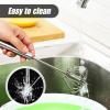 2026 Upgrade Stainless Steel Semi-Automatic Egg Whisk, Hand Push Mixer Stirrer for Making Cream of Egg Beater, Versatile Milk Frotherr, Rotary Whisk Blende for Cooking Kitchen Home Egg Milk 10inch view 4