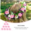 Cabilock Realistic Artificial Hibiscus Flower 10 Pack Decorative Simulation Hibiscus for Party Wedding Home view 3