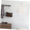 STOBAZA Cotton Rope Bohemian Woven Towel Mounted Paper Towel Holder Decorative Storage Rack view 3