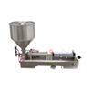 BREVELTION 30-300m Liquid Paste Filling Machine Stainless Steel Filling Machine for Cosmetic Oil Lip Gloss Honey Cream Shampoo Filling Single Nozzle 110V view 1