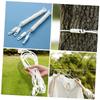 OKUMEYR Portable Travel Clothesline Windproof Outdoor Drying Rope for Camping Picnics Travel Multi-use Thick Clothesline Tightener for Convenient Drying view 3