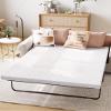 Ferlizer Twin Sofa Bed Mattress Replacement, Sleeper Sofa Mattress Topper for Pull-Out Couches, Trundle, RV. Softer Sleep, Folds Away. CertiPUR-US Certified Memory Foam Topper with Lavender Cover view 1