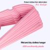 Plastic Hangers 20 Pack with 360 Swivel Hook Non-Slip Lightweight Hangers Space Saving Hangers for Dresses, Coats and Jackets (Color : C) view 2