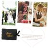 Ciieeo Graduation Guest Book for Guests Elegant Rainbow Sign Book Photo Pages for Graduation Party Keepsake for Memories and Souvenirs for Celebrations view 3