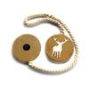 Cabilock Curtain Tiebacks for Wall Magnetic Drapes Holders No Screws Required Rustproof Decorative Rope Handmade Wood Carving Home Decorative view 1